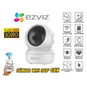 CAMARA DE SEGURIDAD H6C EZVIZ ( CAMARA INTERIOR)